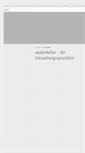 Mobile Screenshot of malerkeller.de